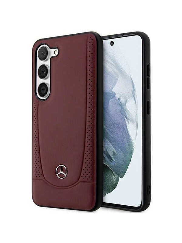Mercedes-Benz New Urban Back Case - Geschikt voor Samsung Galaxy S23 (S911) - Rood