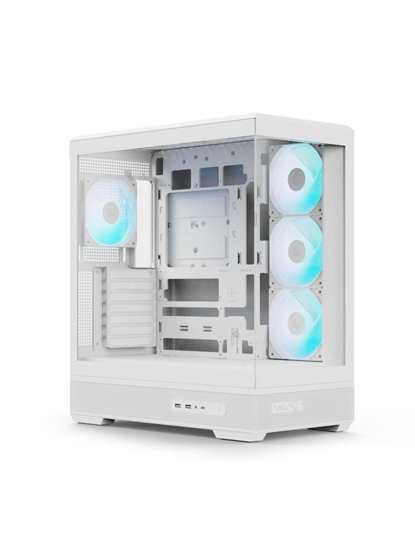 AeroCool P500B Digi - Case - Wit