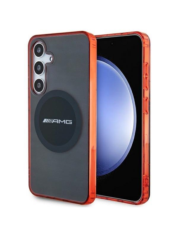 Mercedes-Benz Backcase hoesje geschikt voor Samsung Galaxy S24 - Effen Zwart - TPU (Zacht)