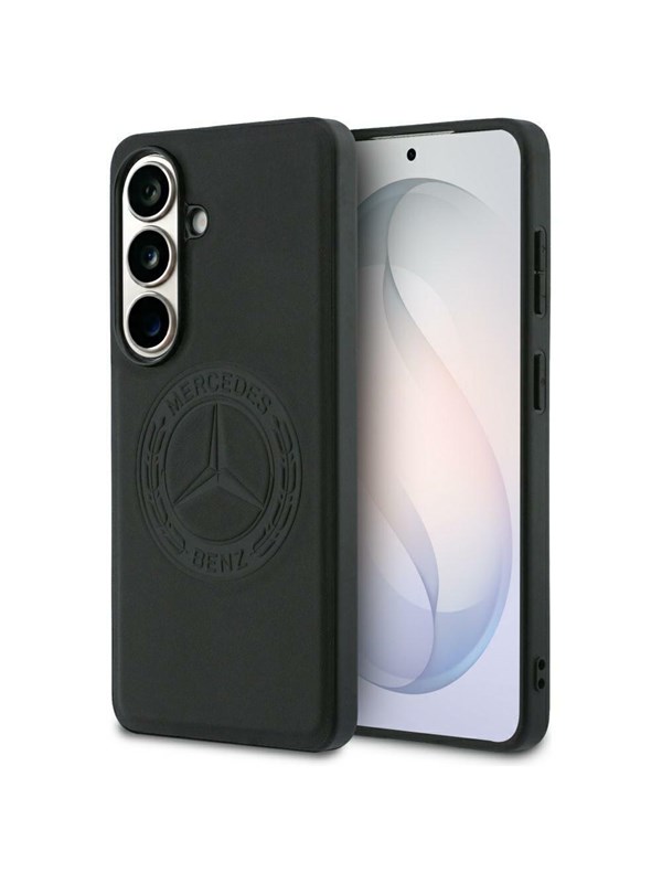 Mercedes Vintage MagSafe Logo Case for Samsung Galaxy S26 - Black