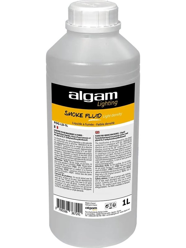 Algam Lighting 1 Liter Rookvloeistof - Lage dichtheid