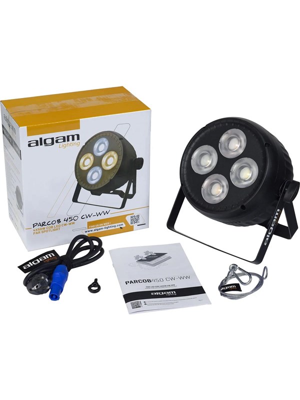Algam Lighting Koud/warm wit 4 x 50W COB LED Par