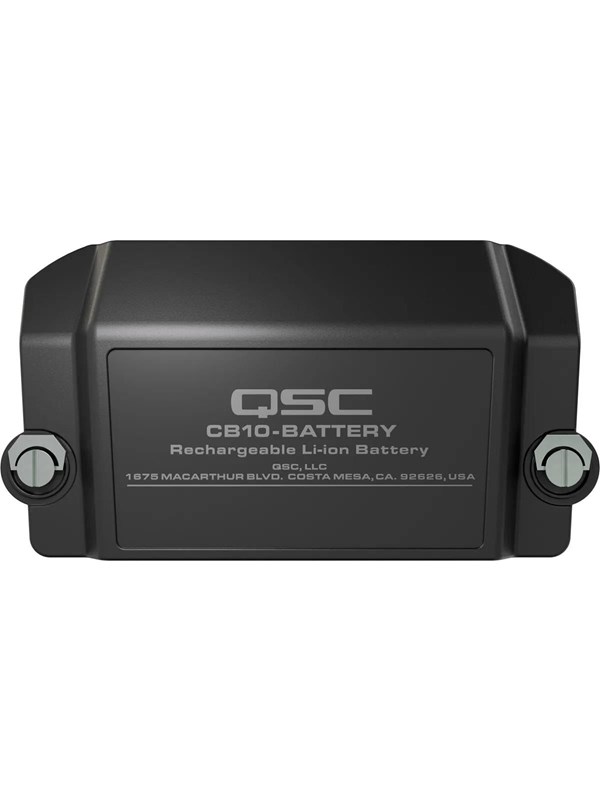 QSC Door de gebruiker vervangbare vervangingsbatterij voor CB10
