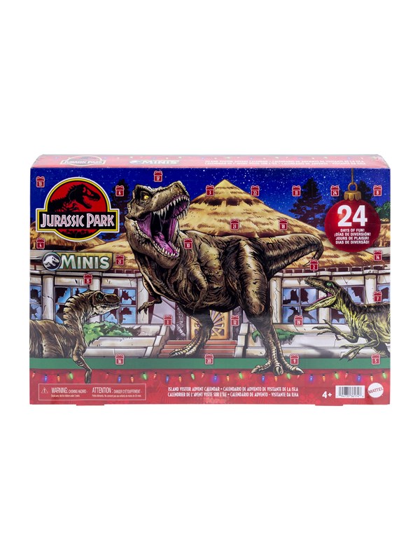 Jurassic World Island Visitor Adventskalender - 24 dagen vol verrassingen - 19 mini-dinosaurussen