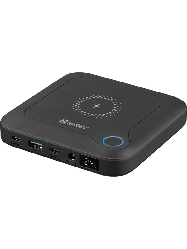 Sandberg All-in-1 Laptop Powerbank 25000 - 25000 mAh