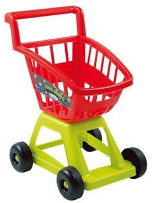Ecoiffier winkelwagen speelgoed - rollenspel voor kinderen - multicolor.
