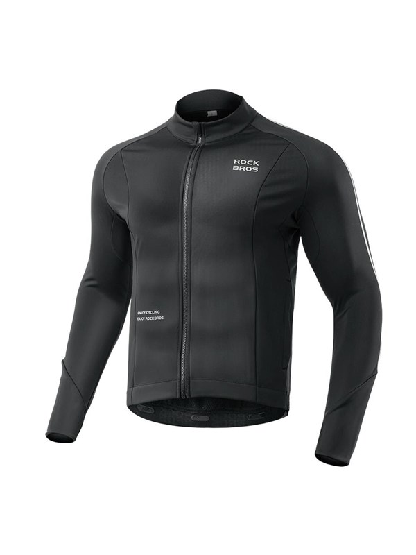 Rockbros Fall/Winter Long Sleeve Cycling Jacket M - Black