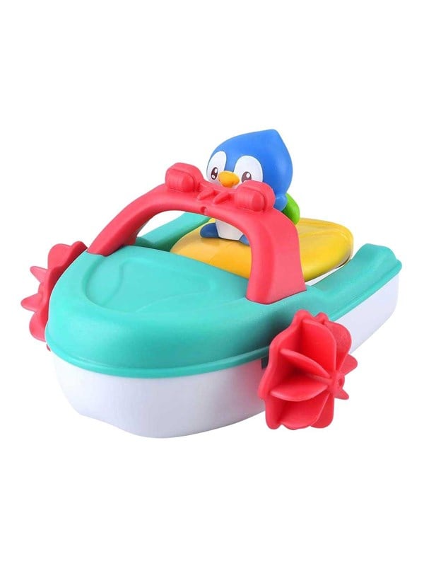 Playgo badspeelgoed bootje kleurrijk voor peuters en kleuters.