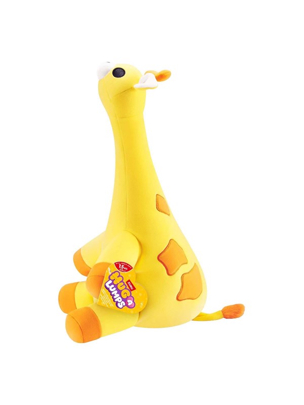 Zuru pluche knuffel giraffe medium verzwaard speelgoed.