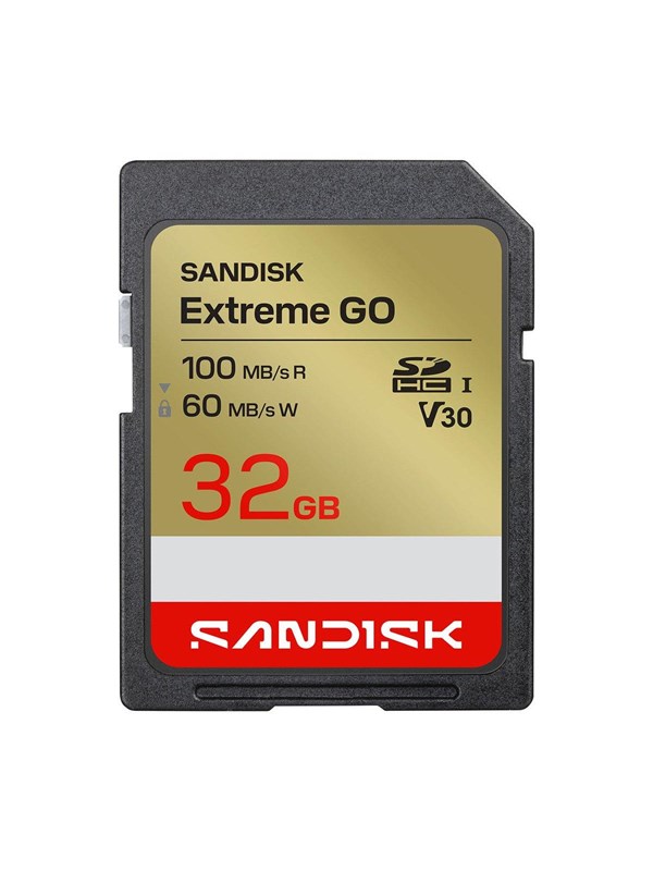 SANDISK Extreme GO SD - 100MB/s - 32GB