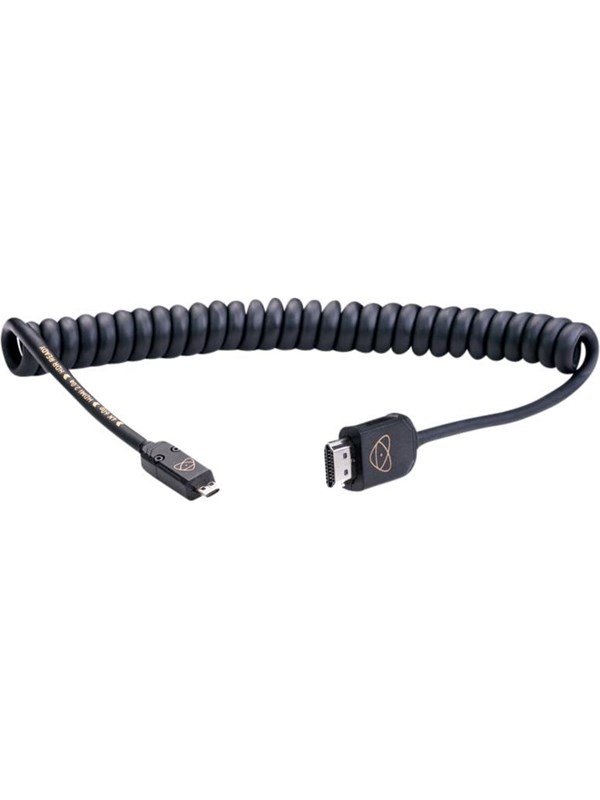 Atomos HDMI 4K60p Micro to Full 40cm die cast connector (80cm Extended)