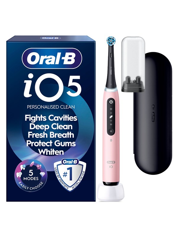 Oral-B Elektrische tandenborstel iO5 Blush Pink