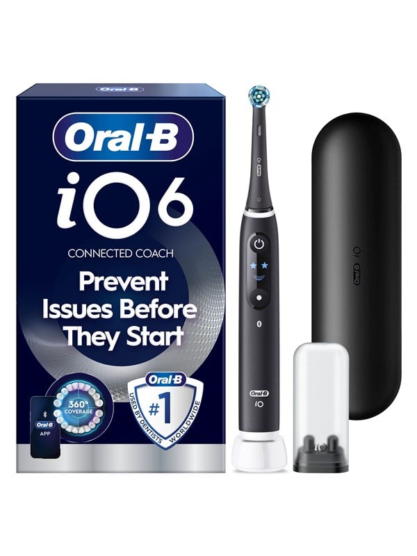 Oral-B Elektrische tandenborstel iO6 Black Lava + 1 Extra Refill