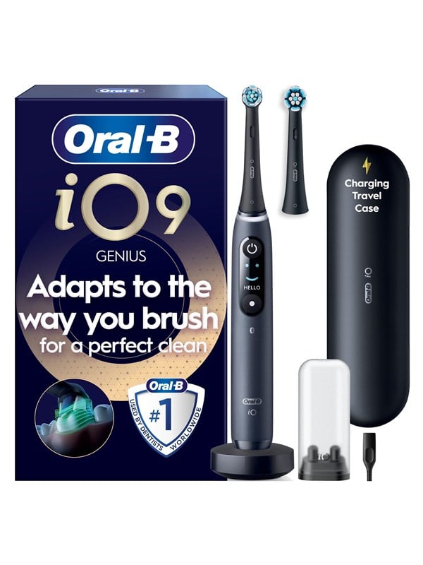 Oral-B Elektrische tandenborstel iO9 Black Onyx + 1 Extra Refill