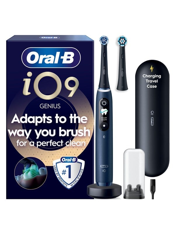 Oral-B Elektrische tandenborstel iO9 Sapphire Blue + 1 Extra Refill