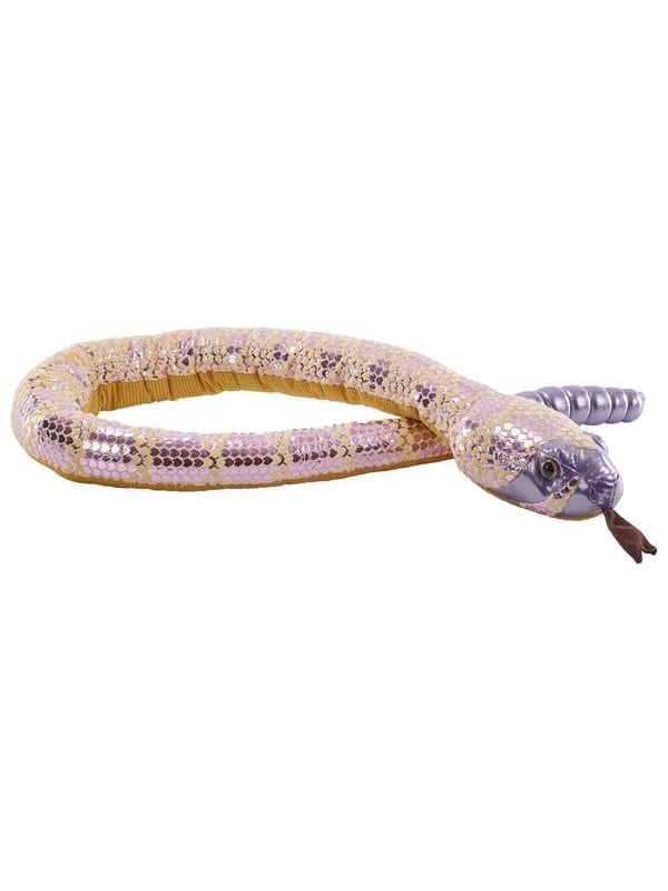 Wild Republic Plush Toy Snakes 137 cm Foil Rattlesnake