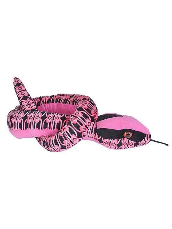 Wild Republic Plush Toy Snakes 137 cm Links Pink