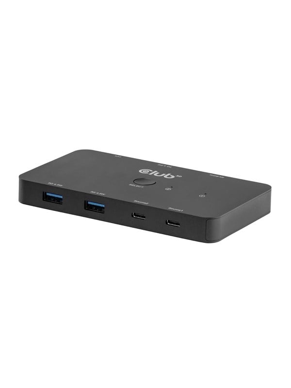 Club 3D CSV-2512 KVM Switch Dual USB?C to HDMI 4K60