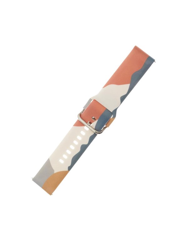 Hurtel Strap Moro for Samsung Galaxy Watch 45 / 46 / 47 mm Silicone Bracelet Watch Band - Pattern 15