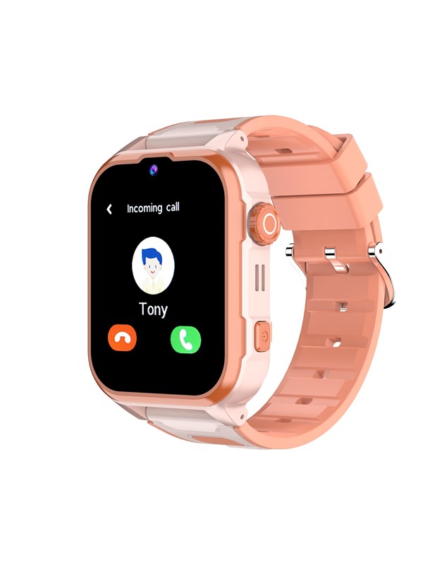 Denver Kindersmartwatch met GPS - Videobellen/SMS - SOS-knop - 4G - GPS Tracker - Simkaart - SWGL149OR - Oranje