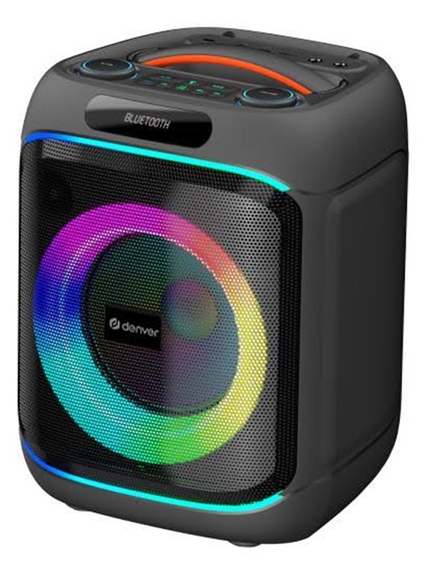 DENVER BPS-270 - Bluetooth speaker with 8" woofer + 1" Tweeter 40W