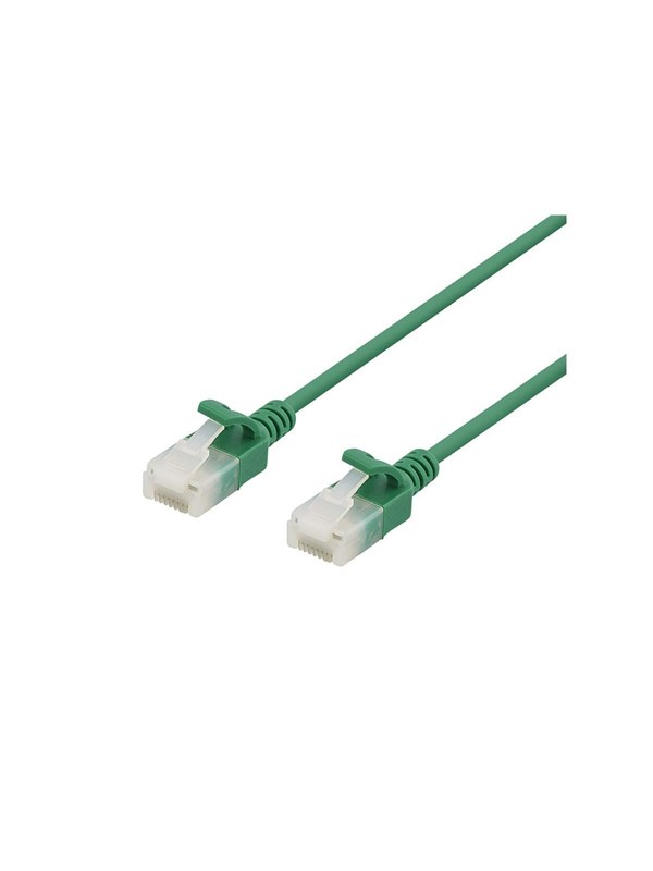 Deltaco patch cable - 1 m - green - Groen - 1m