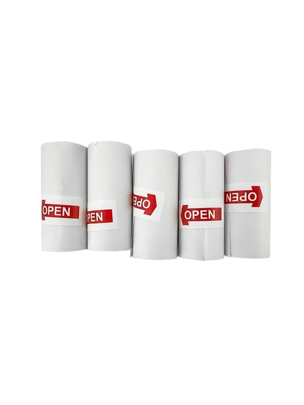 Hurtel HURC10N5 Rolls for Thermal Printer Camera HURC10/ Wozinsky WDT - White (5 pcs.)