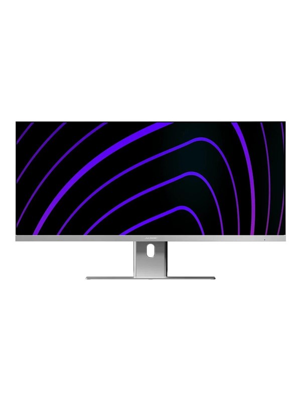 Alogic Edge 40 Ultrawide Monitor (WQHD) – Maximale Resolutie 3440 x 1440 – Reactietijd 4ms – USB-C Host Verbinding met 90W opladen - Grijs