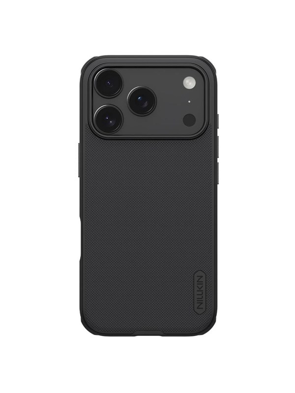 Nillkin Super Frosted Shield Pro Magnetic Case for iPhone 17 Pro - Black (Compatible with MagSafe)