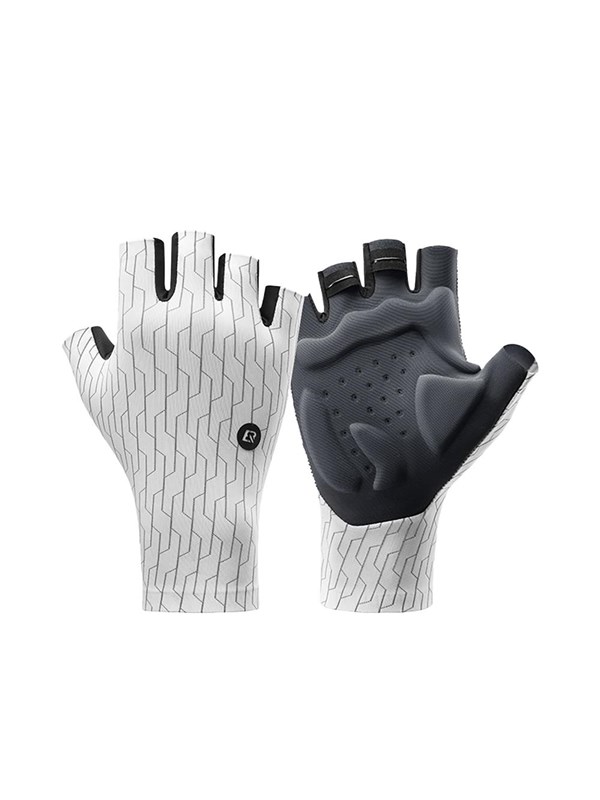 Rockbros Road Cycling Gloves Size: L - Black and White