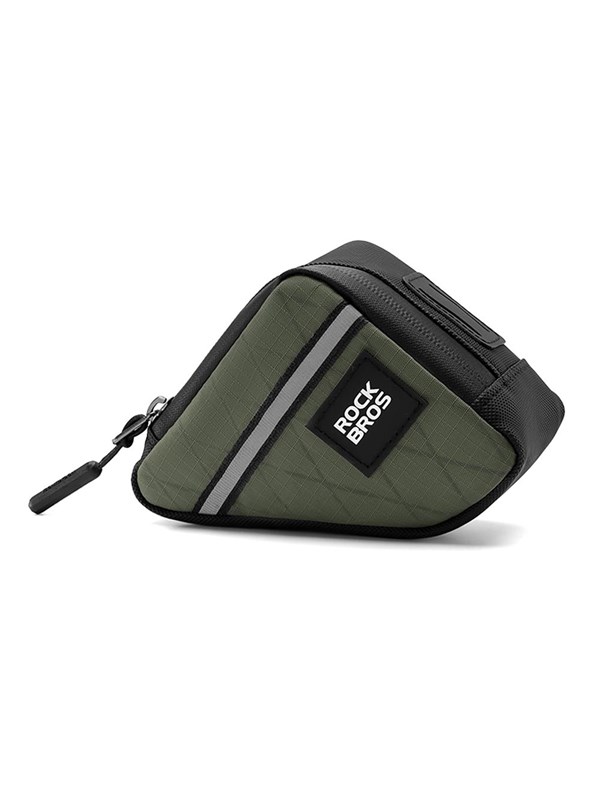 Rockbros - Driehoekige Frametas - 0,25 l - Groen - Snelle Montage