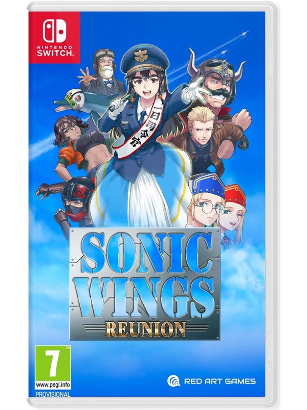 Red Art Games Sonic Wings Reunion Standaard Nintendo Switch