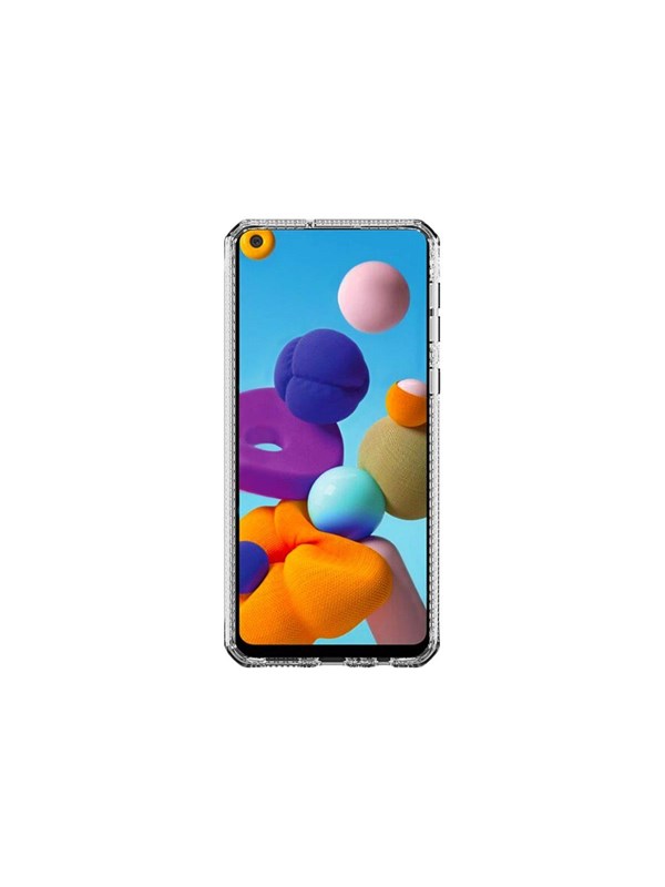 ITSkins Spectrum cover voor Samsung Galaxy A21s - Level 2 bescherming - Transparant