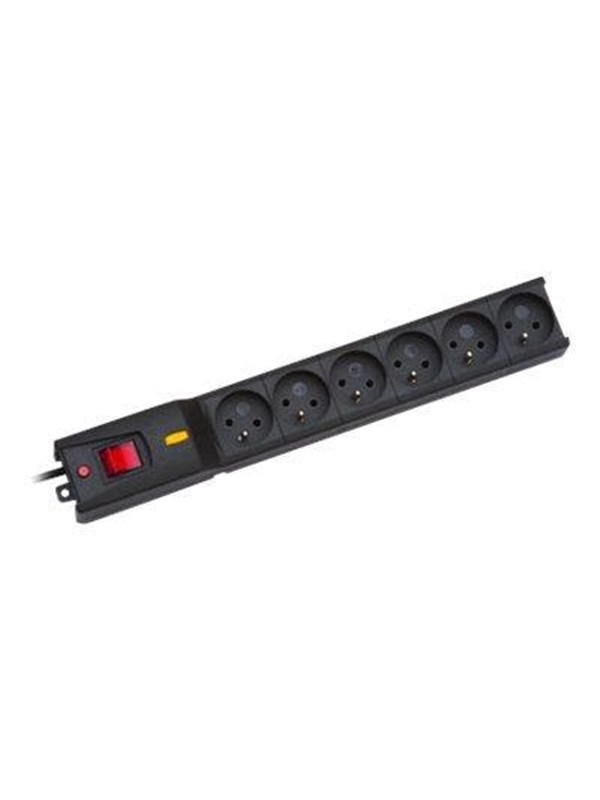 Lestar Overspanningsbeveiliging Stekkerstrip Voor Computer Rtv 5 Stopcontacten 5M