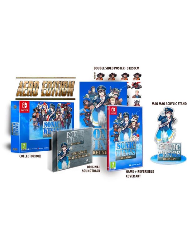 Red Art Games Sonic Wings Reunion - Collector's Edition Verzamel Nintendo Switch