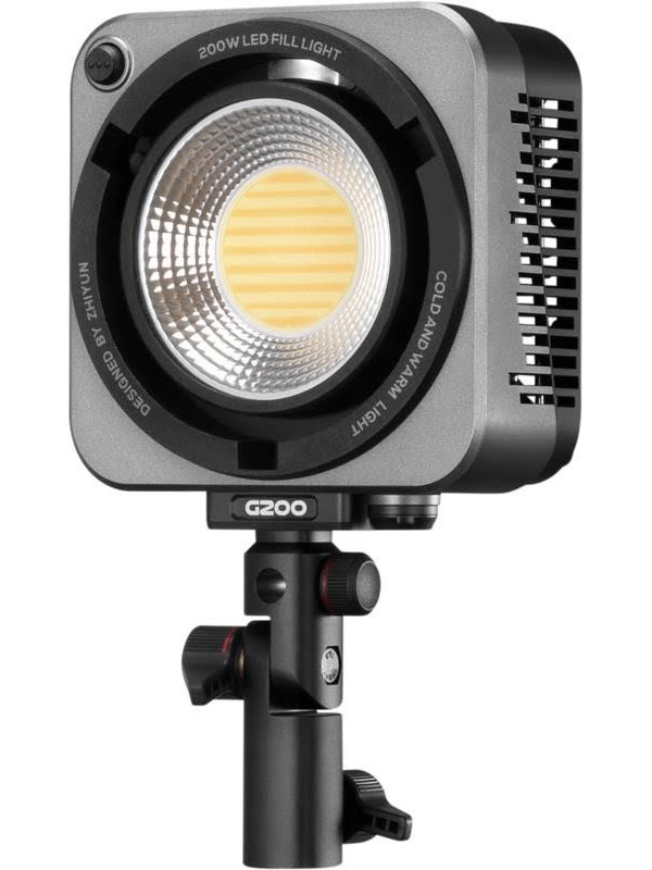 Zhiyun - MOLUS G200 incl powersupply - LED Verlichting - Voor Content creators en Filmmakers