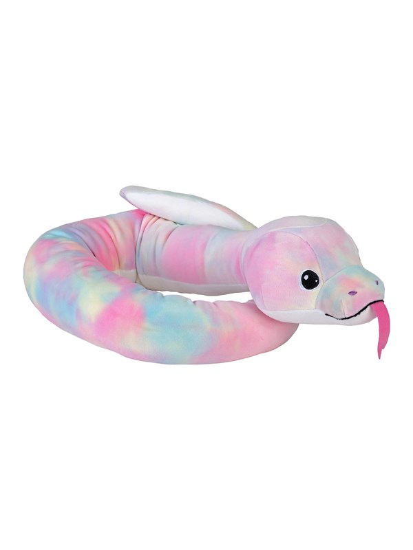Wild Republic Plush Toy Squishy Snakes 132 cm Sorbet