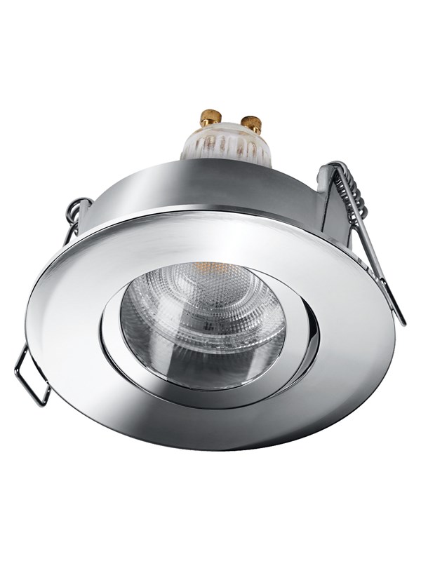 Osram SMART+ MATTER LED Spot Recess GU10 IP65 Adjustable 4.7W RGBW Chrome