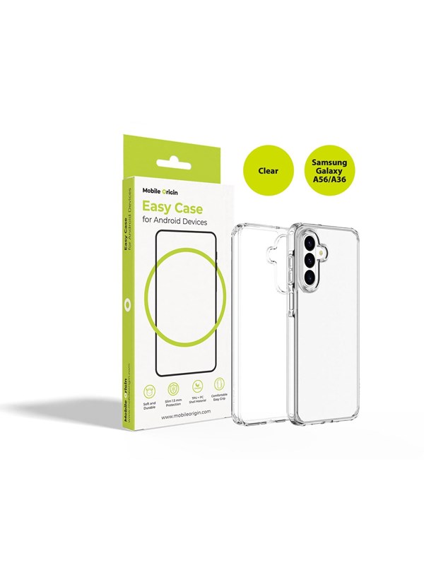 Mobile Origin Easy Case Clear - Samsung Galaxy A56/A36