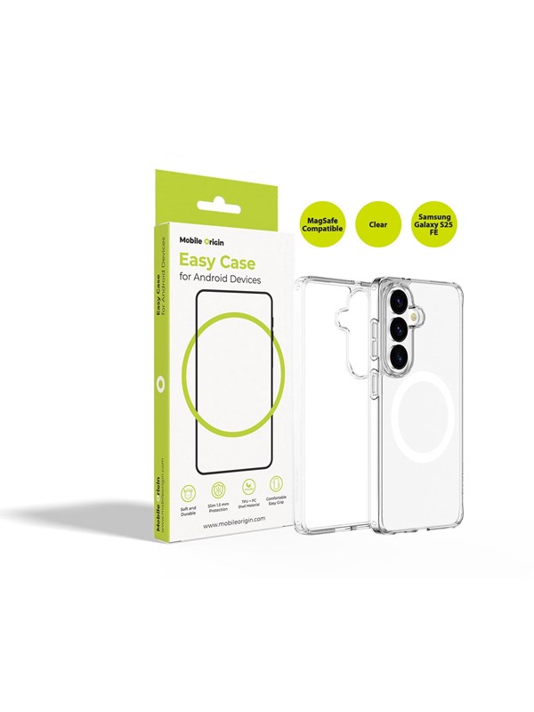 Mobile Origin Easy Case MagSafe Clear - Samsung Galaxy S25 FE