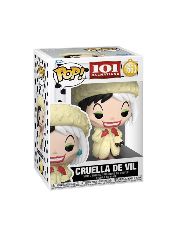101 Dalmatians Cruella De Vil (Chase Edition possible!) vinylfiguur 1663 Unisex Funko Pop! - Neutraal - Standard