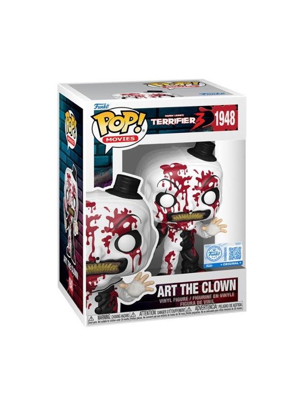 Funko POP! TERRIFIER 3 Art the Clown (Bloody) 1948 Exclusive