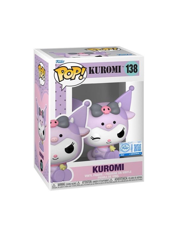 POP! Figures ! Sanrio Hello Kitty - Kuromi in Cow Cosplay Speelpoppen