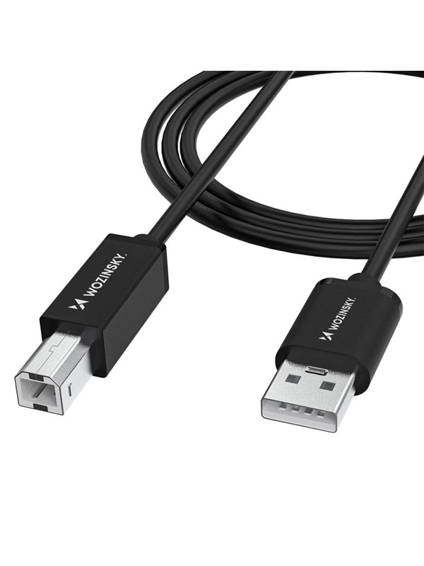 Wozinsky WKDDY4S USB-B - USB-A 480Mb/s Cable 1m - Black