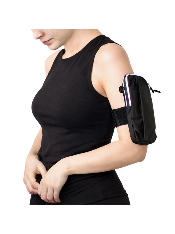 Wozinsky WSDB-B armband phone bag for running - black