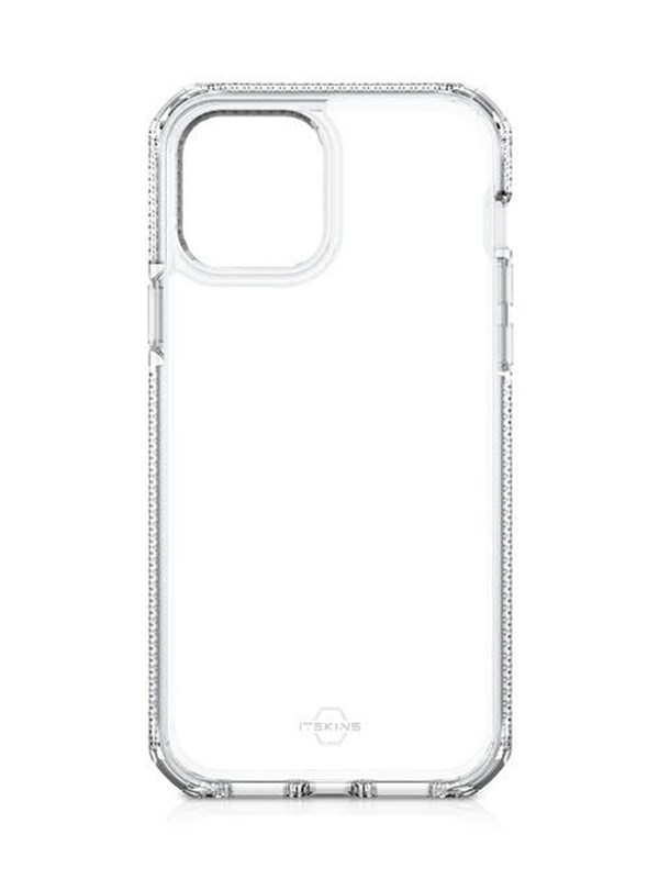 ITSKINS 3M Supreme Clear case - voor Apple iPhone 12 Mini - Transparant/Wit