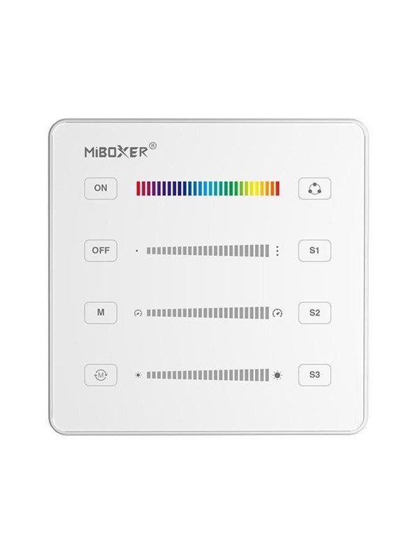 Miboxer Fjernbetjening - RGB-W - 3V - 4 Zoner