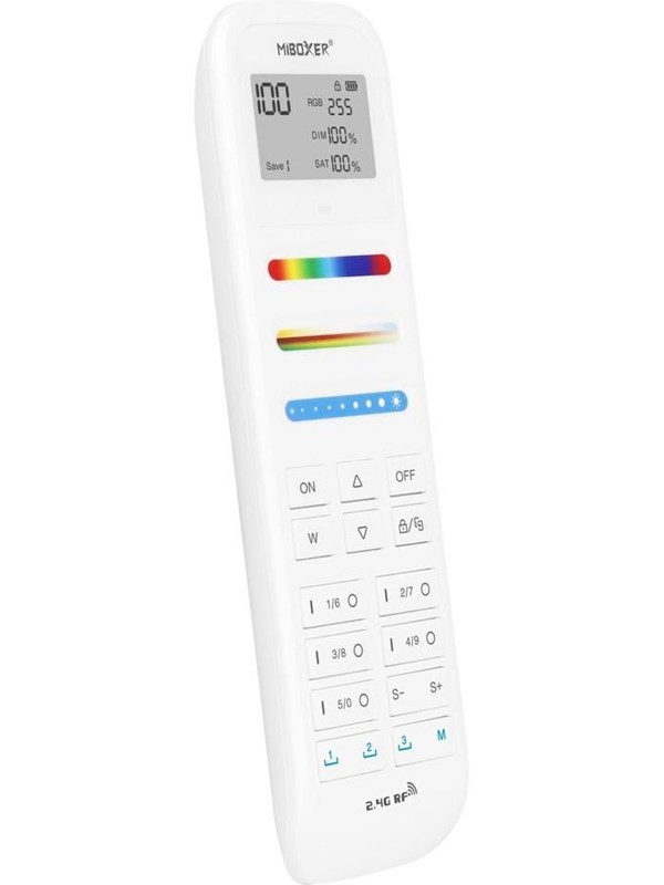 Miboxer Fjernbetjening - RGB-CCT - 100 Zoner - 2.4GHz RF