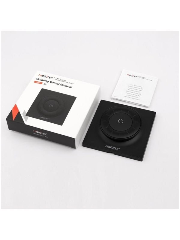 Miboxer Fjernbetjening - Roterende Hjul - Hvid - CCT - 2.4GHz RF