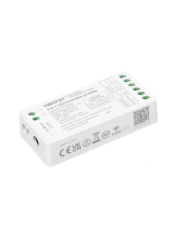 Miboxer LED Controller - 2-in-1 - CCT - DC12/24V - 2.4GHz RF
